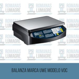 Balanza marca UWE modelo VOC