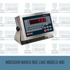 INDICADOR DE PESO 480, MARCA RICE LAKE
